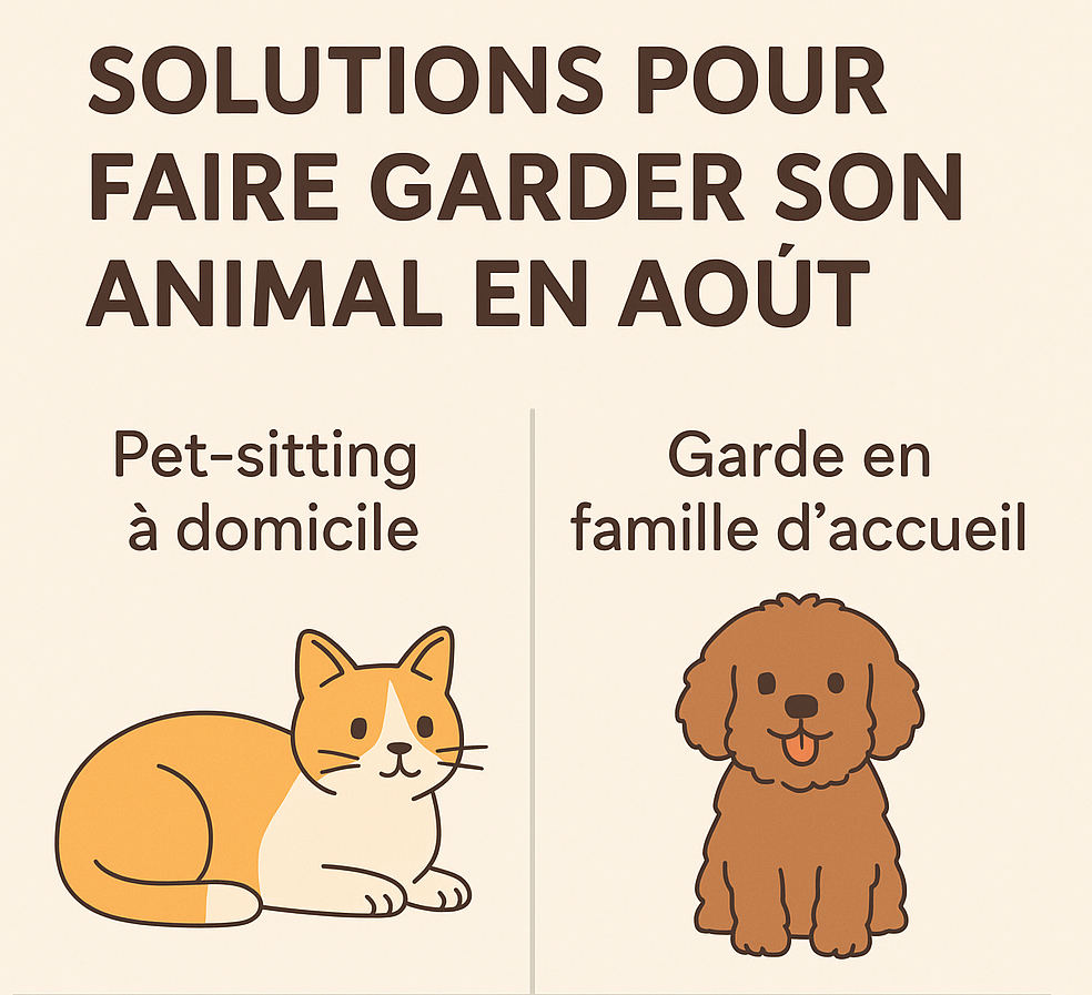Solution pour faire garder son animal en aout