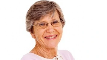 Séniors souriante