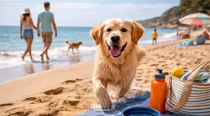 emmener-son-chien-a-la-plage