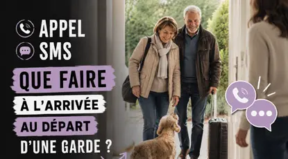 Que faire à l’arrivée et au départ d’une garde chez Goldenday-mini