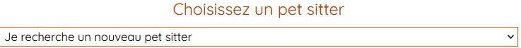 nouveau pet-sitter