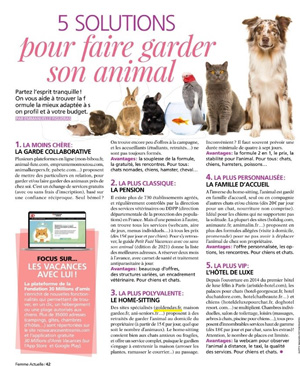 article femme actuelle