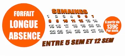 Forfait longue durée pour garde d'animaux