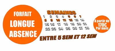 Forfait longue durée pour garde d'animaux